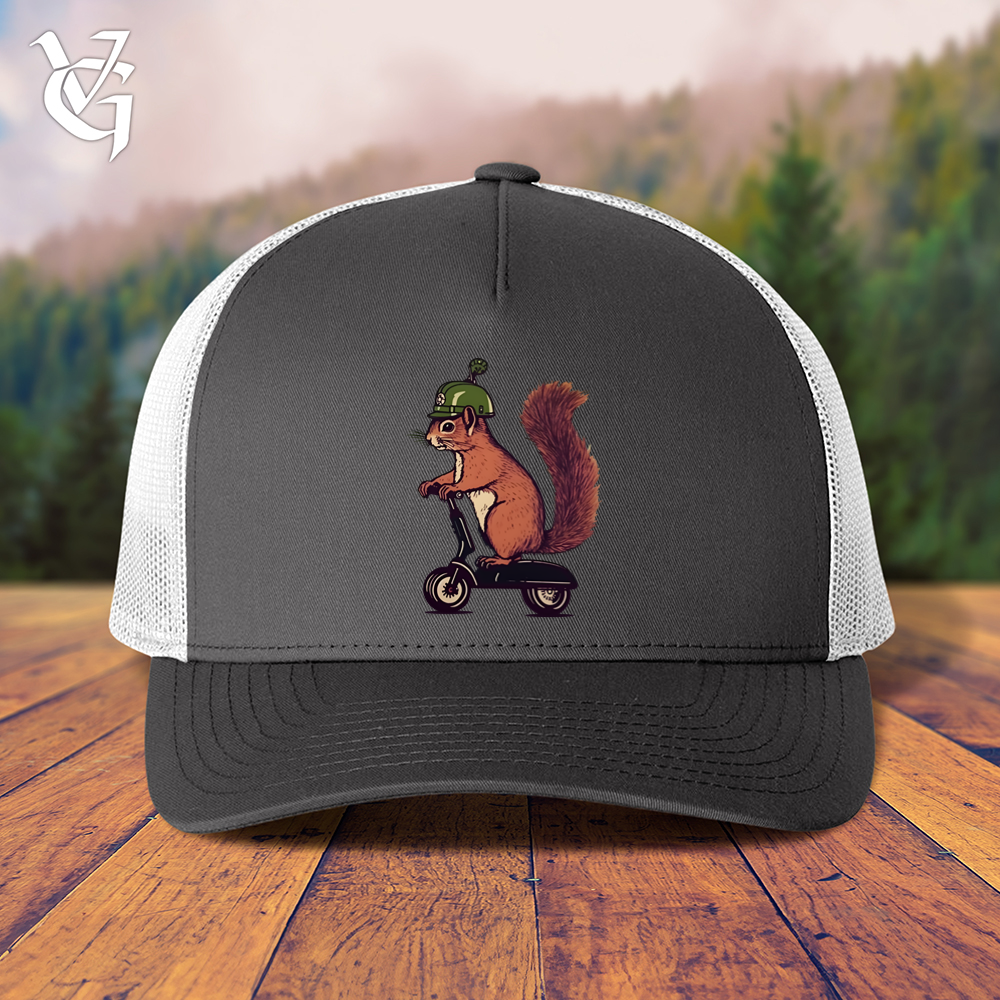 Viking Goods Squirrel Scoot Trucker Cap Charcoal/ White
