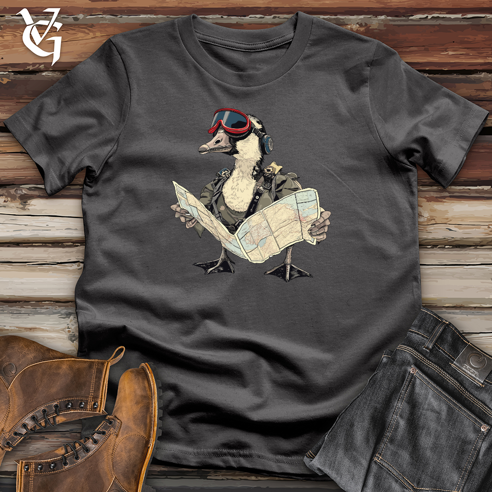 Viking Goods Aviator Duck Navigator Softstyle Tee Charcoal / XS