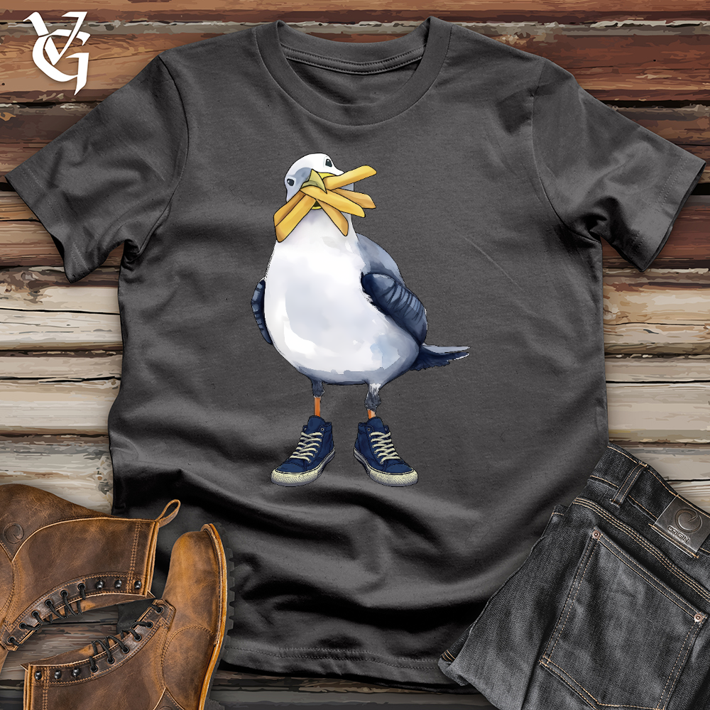 Viking Goods Boardwalk Seagull 2 Softstyle Tee Charcoal / XS