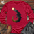 Moon Grabbing Crocodile Softstyle Long Sleeve