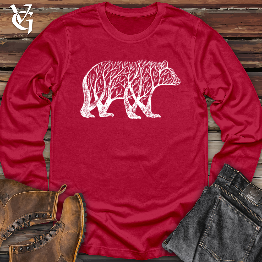 Viking Goods The Bjorn 01 Softstyle Long Sleeve Cherry Red / L
