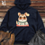 Viking Goods Desert Mouse Chic Midweight Hooded Sweatshirt Classic Navy / L