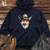 Viking Goods Fox Western Wanderer Midweight Hooded Sweatshirt Classic Navy / L