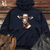 Viking Goods Goat Mountain Rodeo Cowboy Cap Midweight Hooded Sweatshirt Classic Navy / L