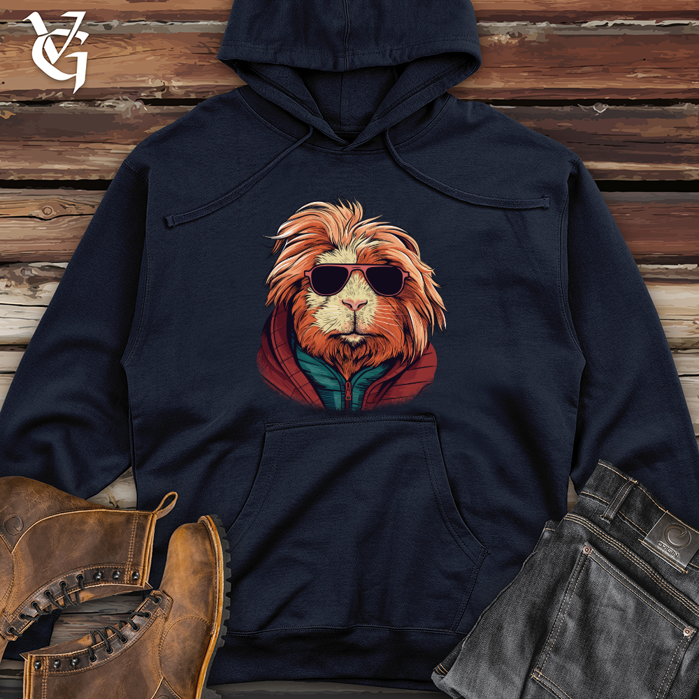 Viking Goods Guinea Pig Groove Midweight Hooded Sweatshirt Classic Navy / L