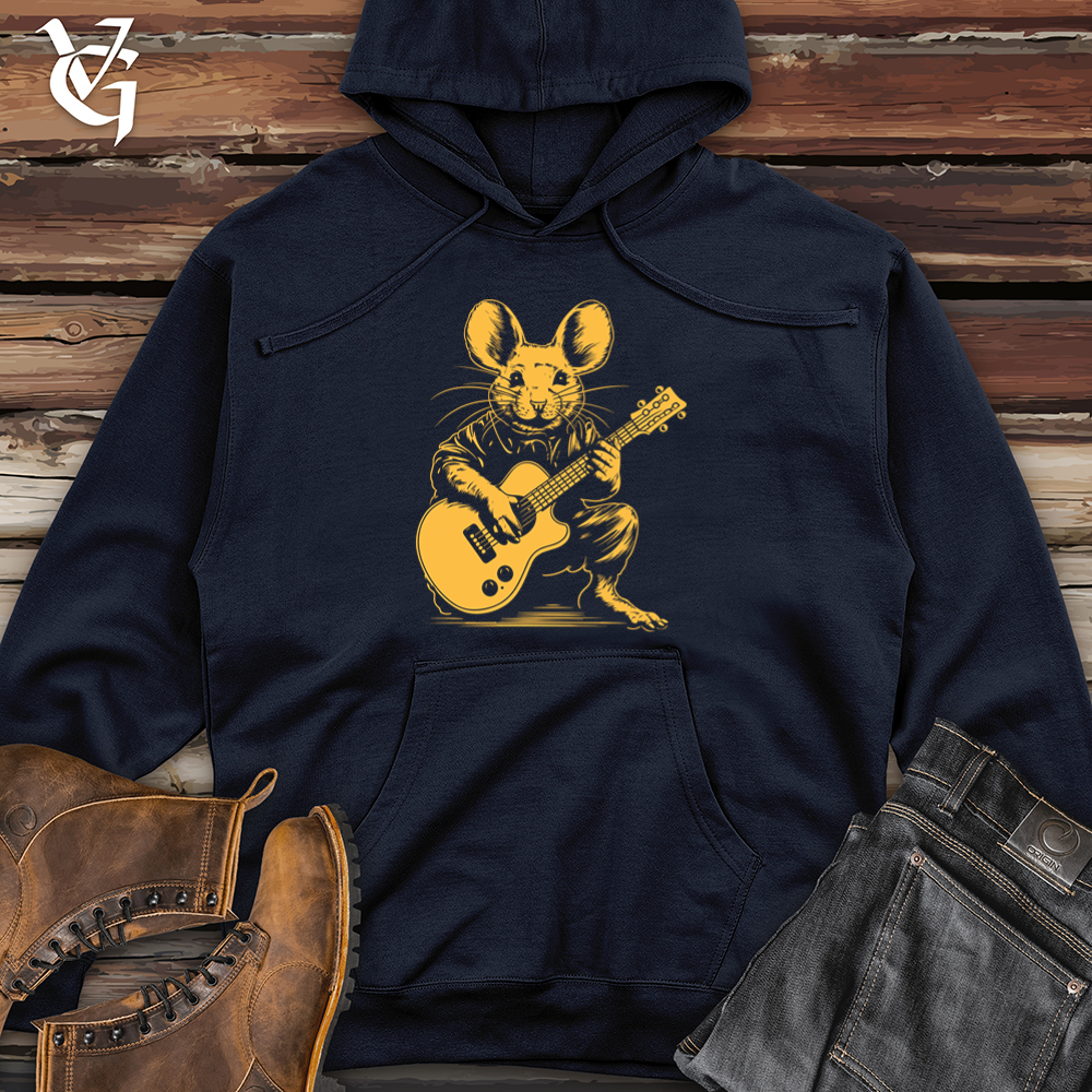 Viking Goods Mouse Melody String Serenade Midweight Hooded Sweatshirt Classic Navy / L