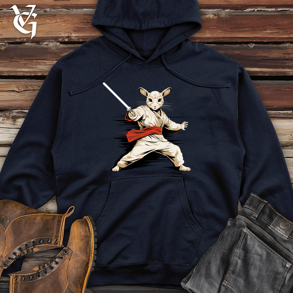 Viking Goods Mouse Warrior Midweight Hooded Sweatshirt Classic Navy / L