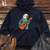 Viking Goods Parrot Acoustic Serenade Midweight Hooded Sweatshirt Classic Navy / L