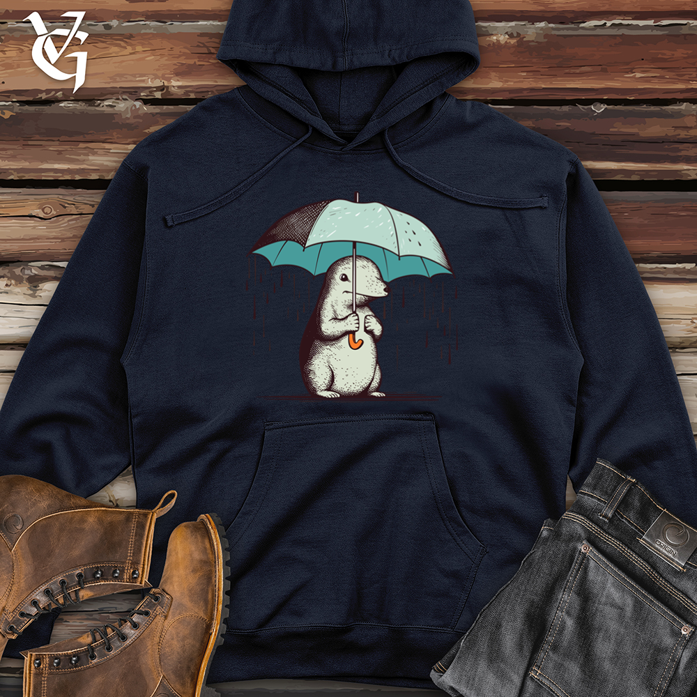 Viking Goods Platypus Downpour Midweight Hooded Sweatshirt Classic Navy / L