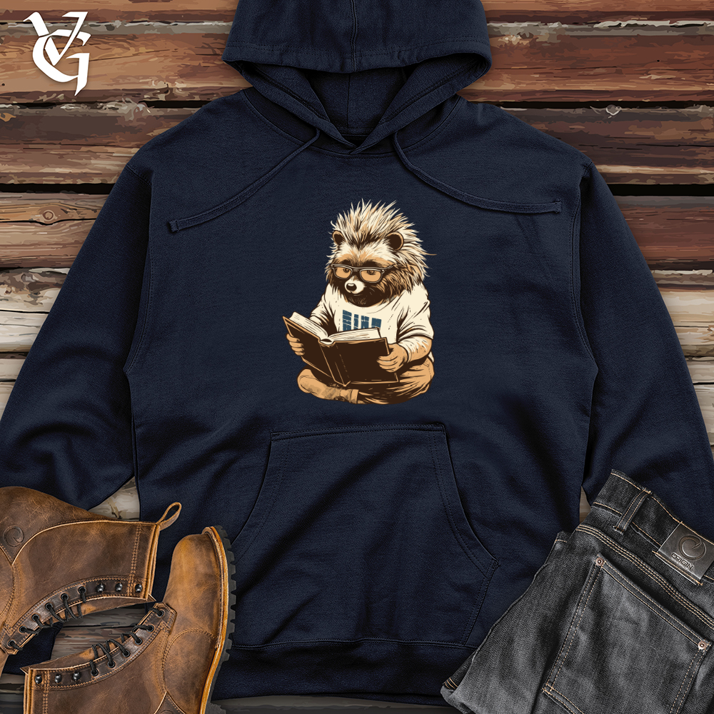 Viking Goods Quill Infused Tales Midweight Hooded Sweatshirt Classic Navy / L