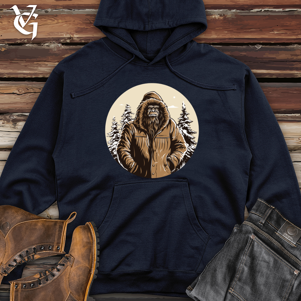 Viking Goods Sasquatch Chill Midweight Hooded Sweatshirt Classic Navy / L