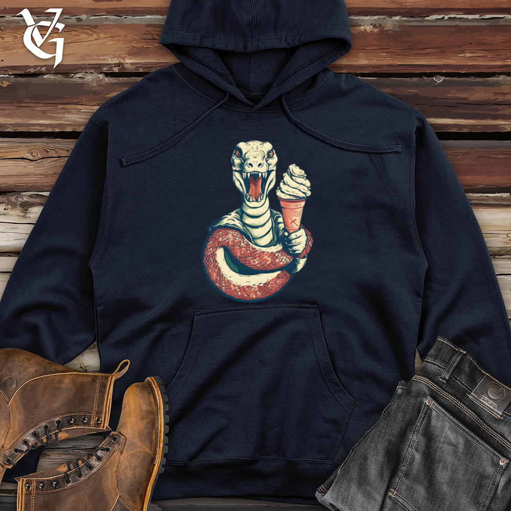 Viking Goods Slithery Sweet Balance. Midweight Hooded Sweatshirt Classic Navy / L