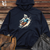 Viking Goods Sloth Snowboard Rush Midweight Hooded Sweatshirt Classic Navy / L