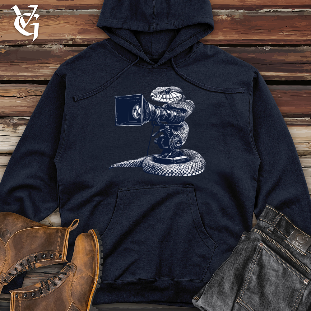 Viking Goods Snake Cinematic Shoot Midweight Hooded Sweatshirt Classic Navy / L