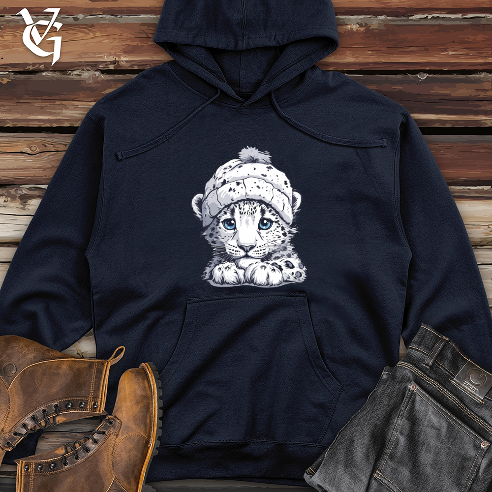 Viking Goods Snow Leopard Warmth Midweight Hooded Sweatshirt Classic Navy / L