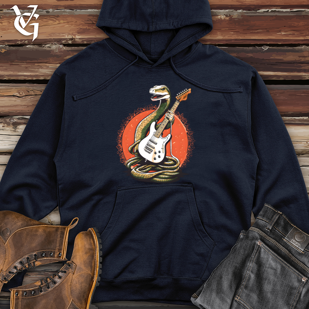 Viking Goods Sonic Serpent Shred Midweight Hooded Sweatshirt Classic Navy / L