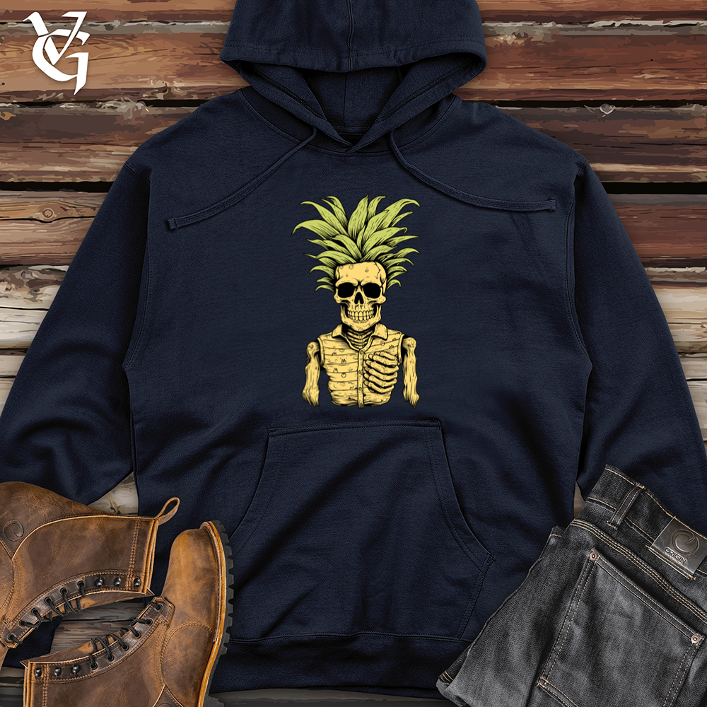 Viking Goods Surreal Pineapple Shenanigans Midweight Hooded Sweatshirt Classic Navy / L