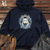 Viking Goods Wolf Winter Majesty Midweight Hooded Sweatshirt Classic Navy / L