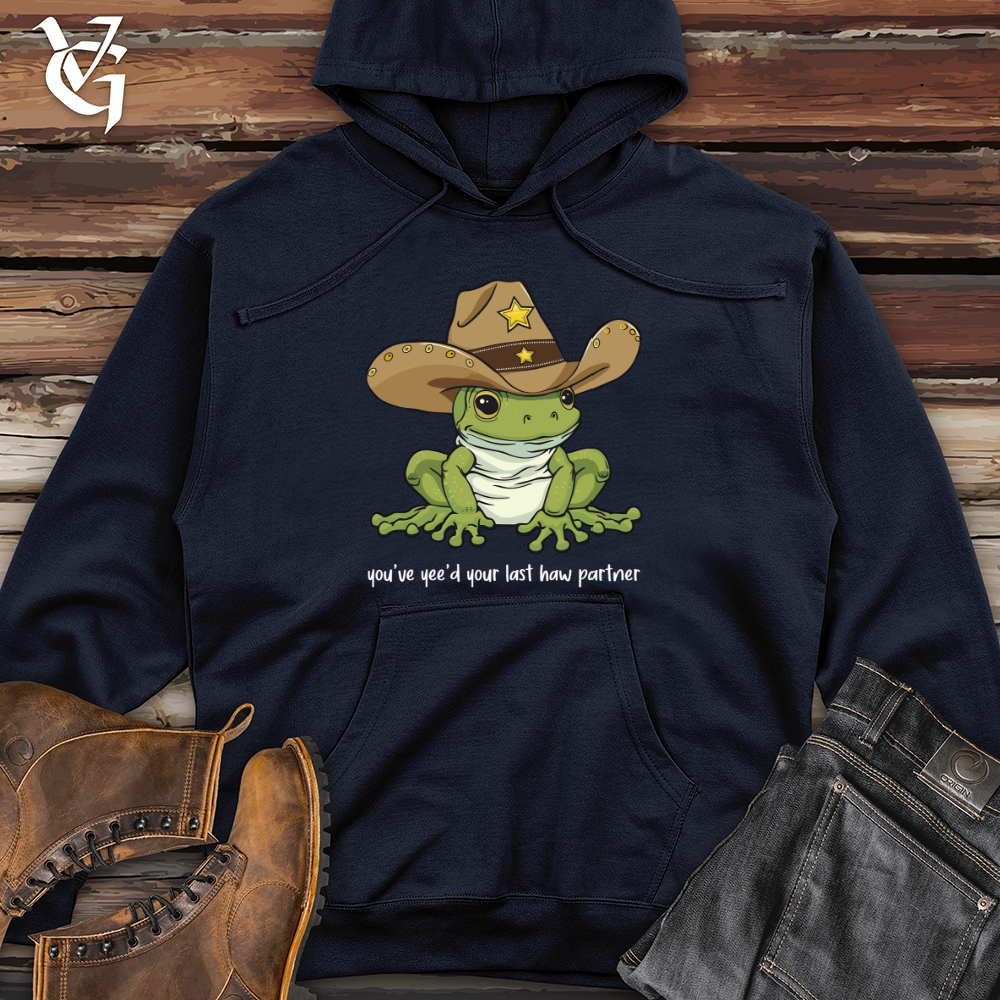 Viking Goods You Just Yee'd Your Last Haw Midweight Hooded Sweatshirt Classic Navy / L