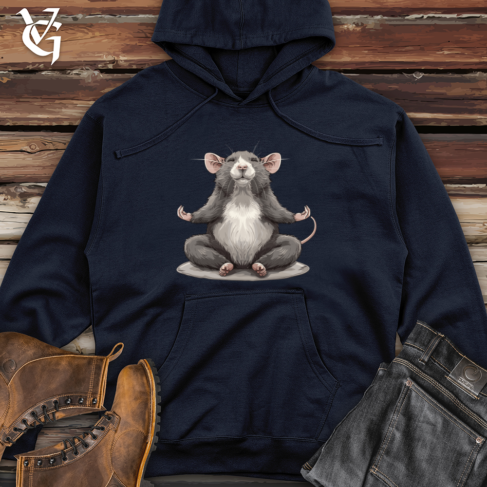 Viking Goods Zen Rat Reflection Midweight Hooded Sweatshirt Classic Navy / L