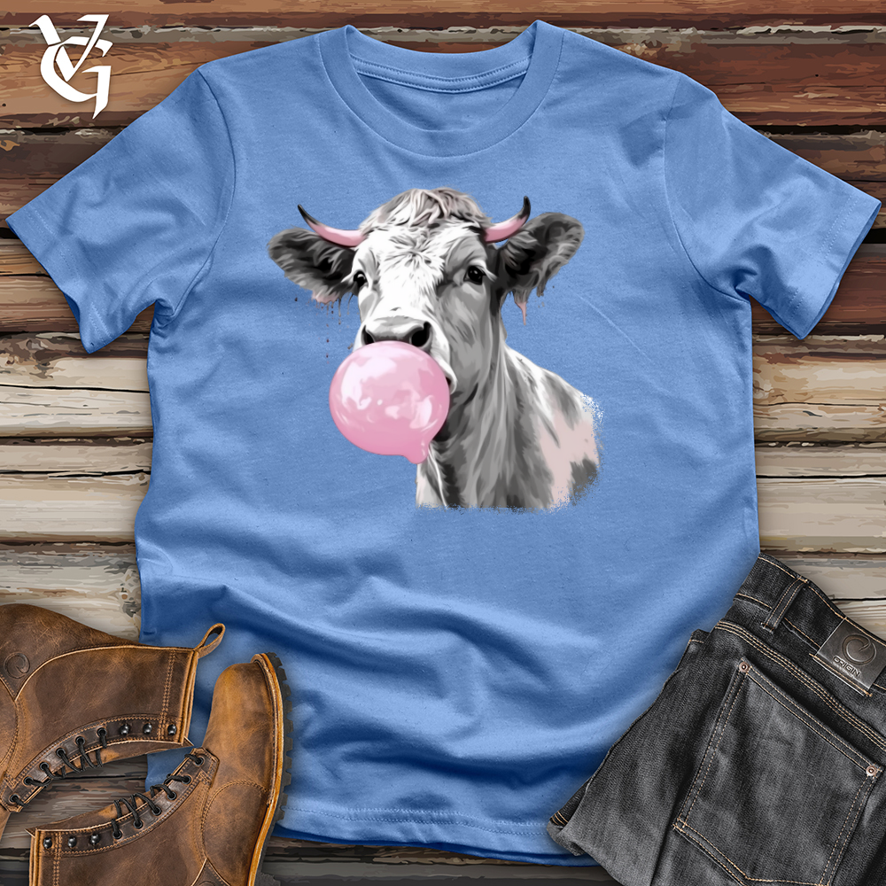 Viking Goods Cow Gum Cotton Tee Columbia Blue / L