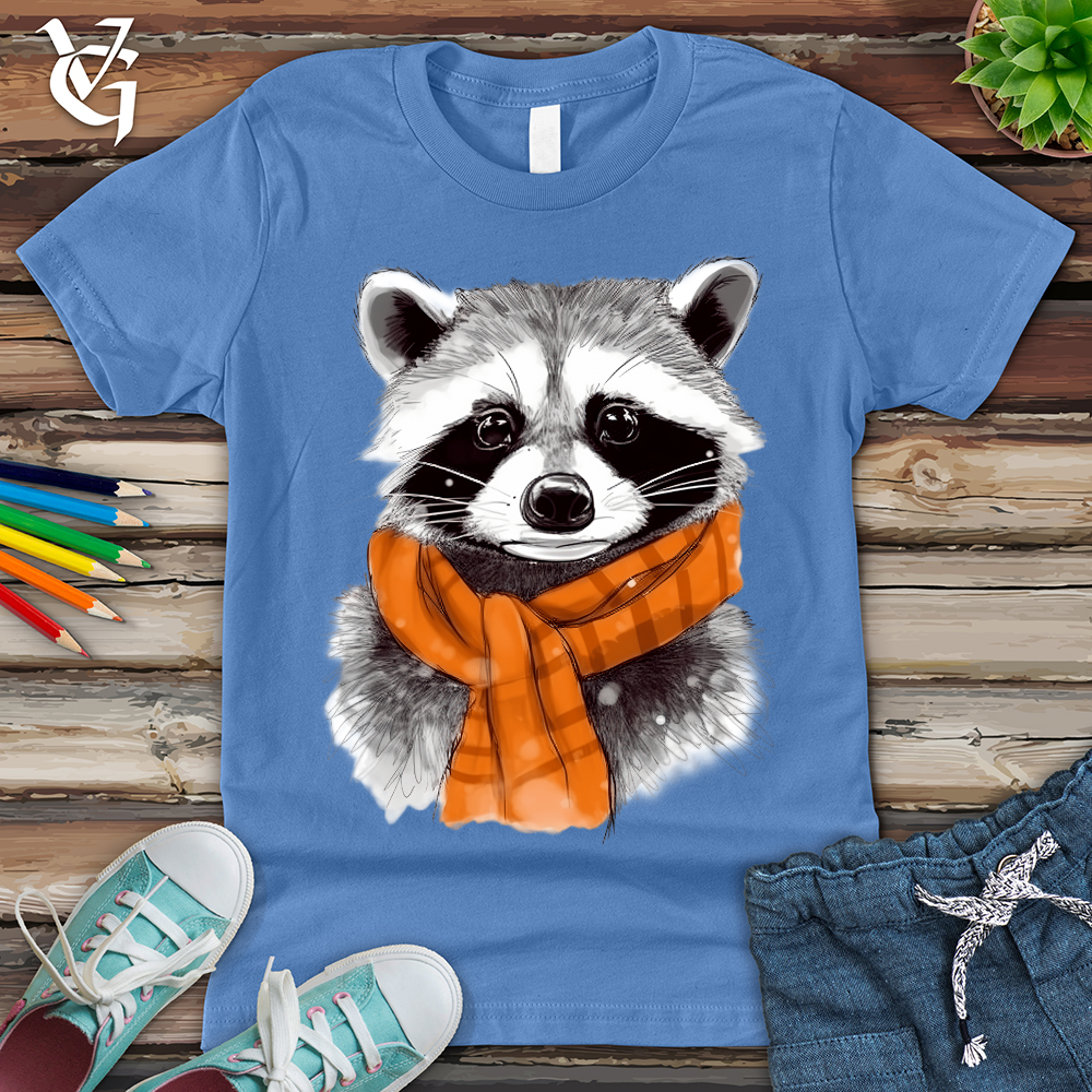 Viking Goods Raccoon Chief Youth Tee Columbia Blue / L