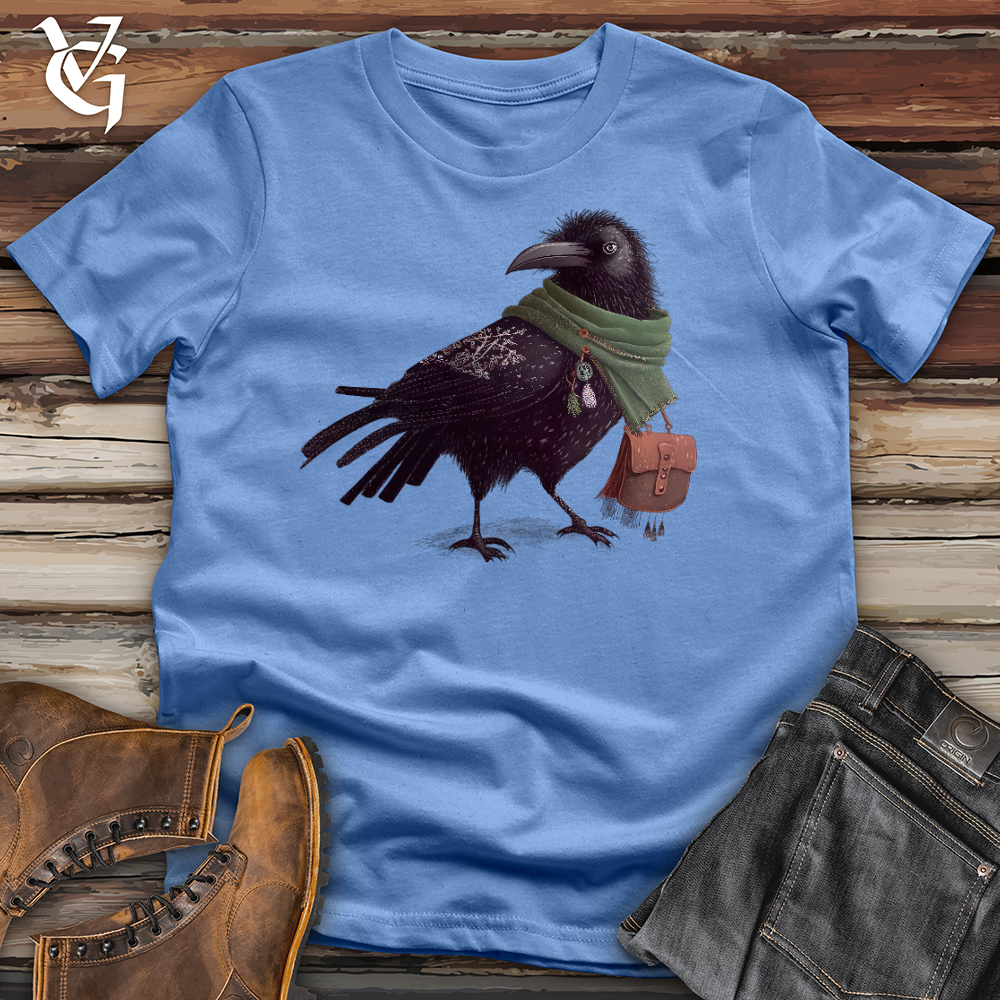 Viking Goods Raven Deva Cotton Tee Columbia Blue / L