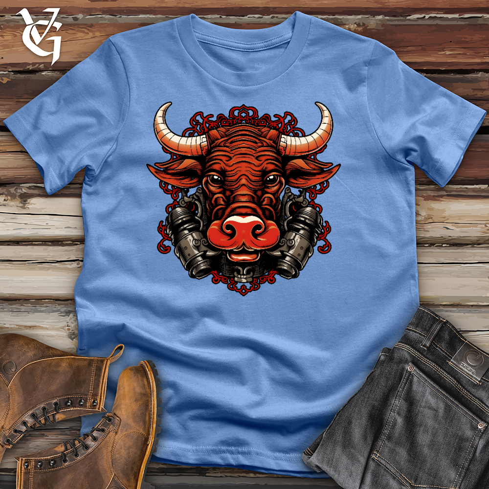 Viking Goods The Red Ox Cotton Tee Columbia Blue / L