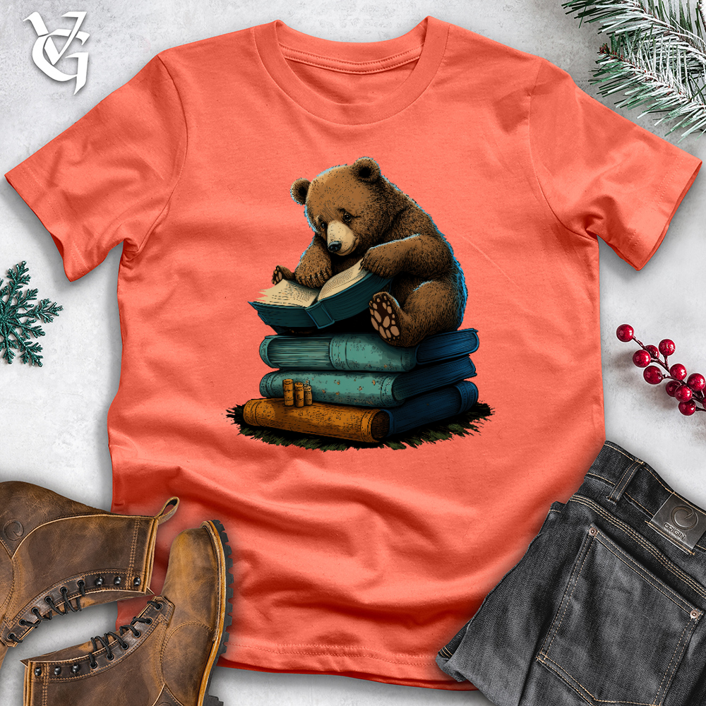 Viking Goods LiBearian Cotton Tee Coral / L