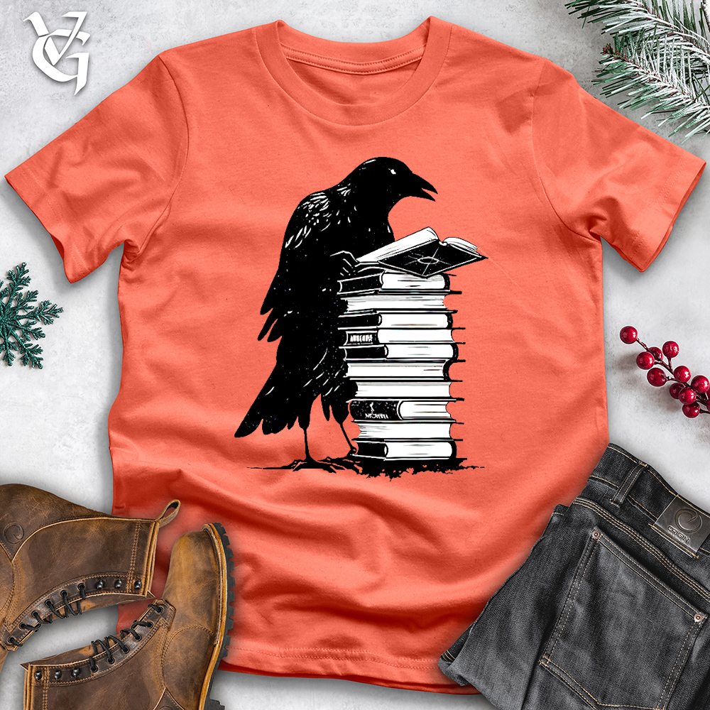 Viking Goods Raven Homework Cotton Tee Coral / L