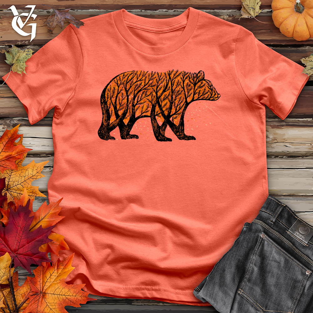 Viking Goods The Autumn Bjorn Cotton Tee Coral / L