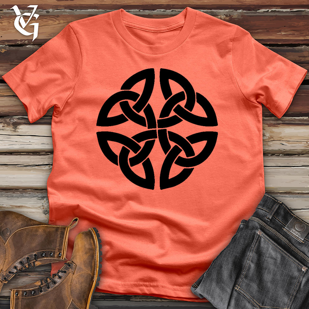 Viking Goods The Celtic Path of Life Cotton Tee Coral / L