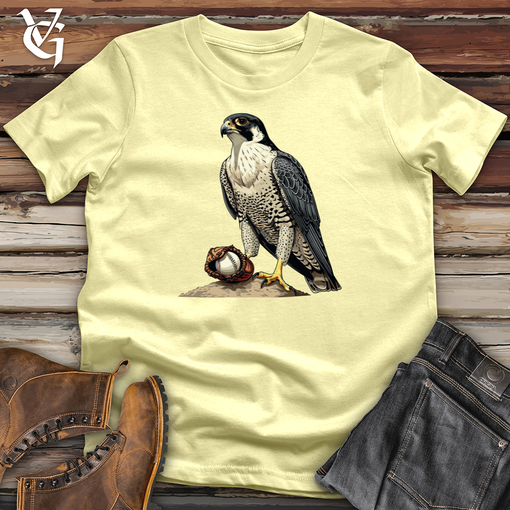 Viking Goods Falcon Baseball Champion Softstyle Tee Ice Grey / L