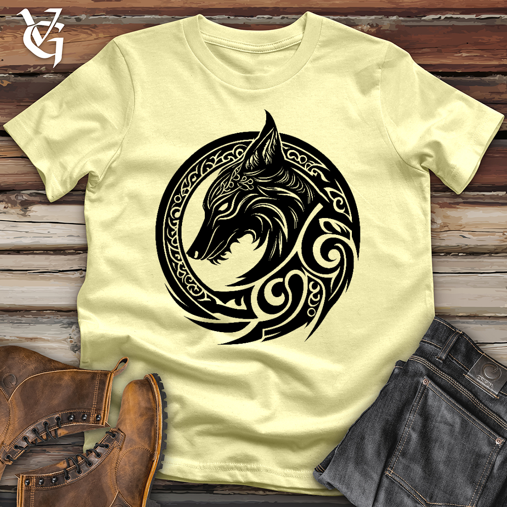 Viking Goods Master Wolf Softstyle Tee Cornsilk / L