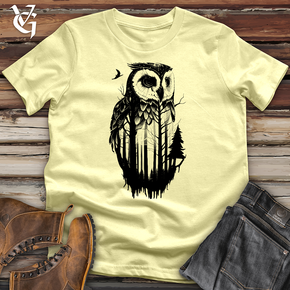 Viking Goods Owl Soul Softstyle Tee Cornsilk / L