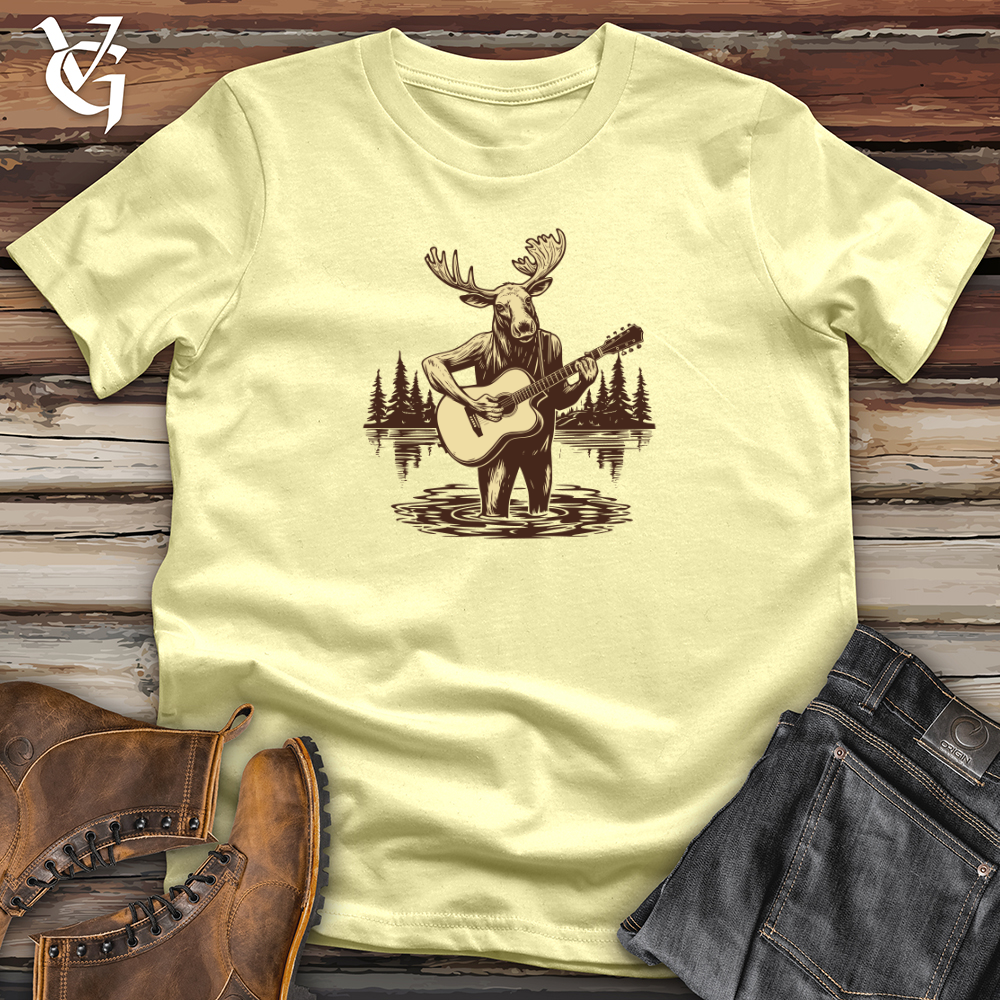 Viking Goods Vintage Moose Jam Softstyle Tee Cornsilk / L