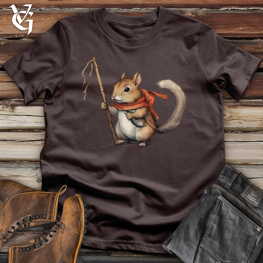 Viking Goods Accomplished Squirrel Softstyle Tee Dark Chocolate / L