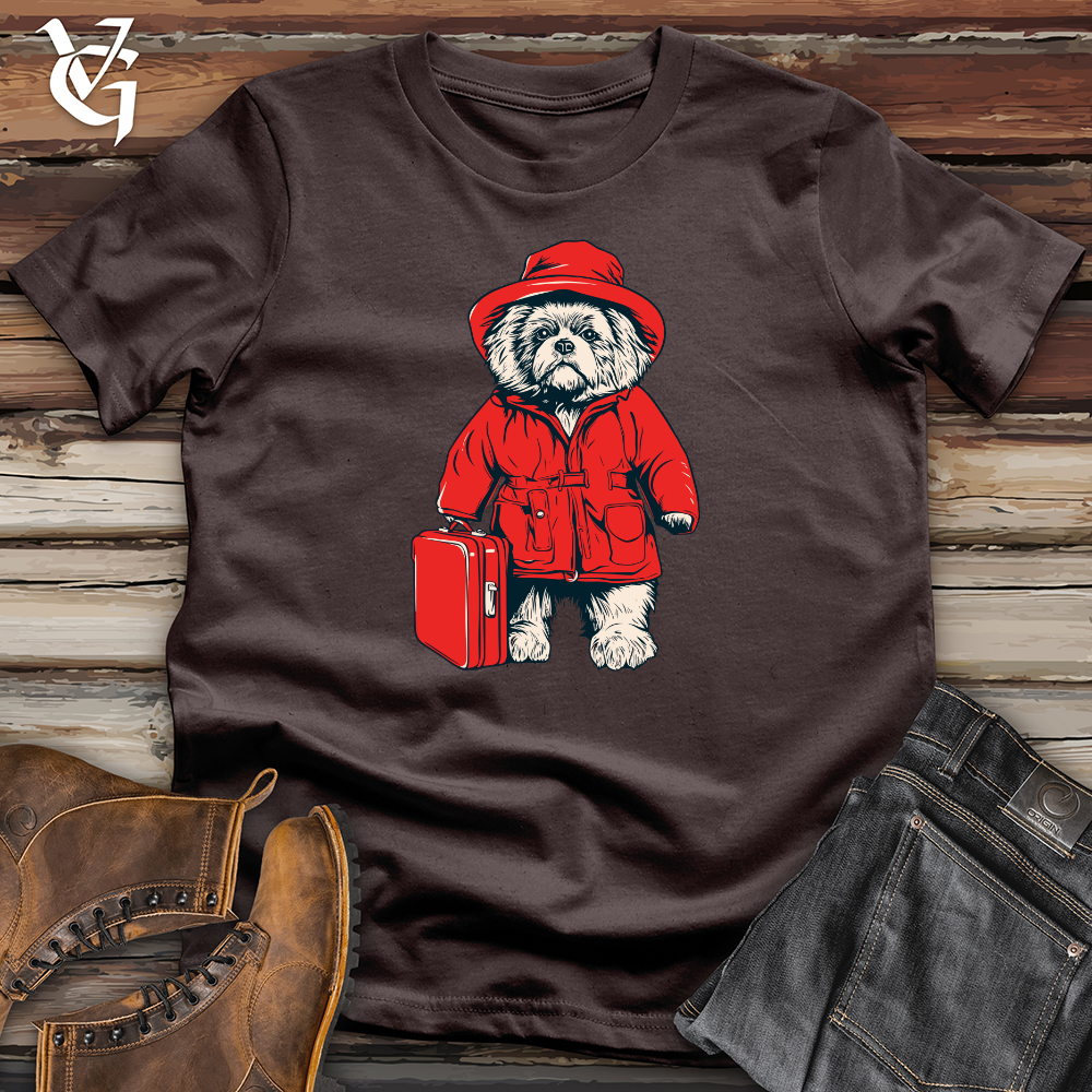 Viking Goods Adventure Bound Pup Softstyle Tee Dark Chocolate / L