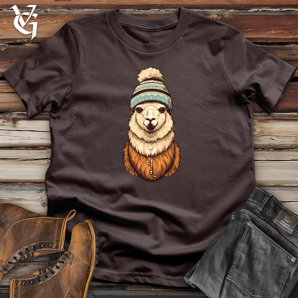 Viking Goods Alpaca Winter Beanie Warmth Style Softstyle Tee Dark Chocolate / L