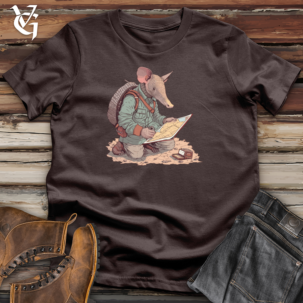 Viking Goods Armadillo Explorer Quest Softstyle Tee Dark Chocolate / L