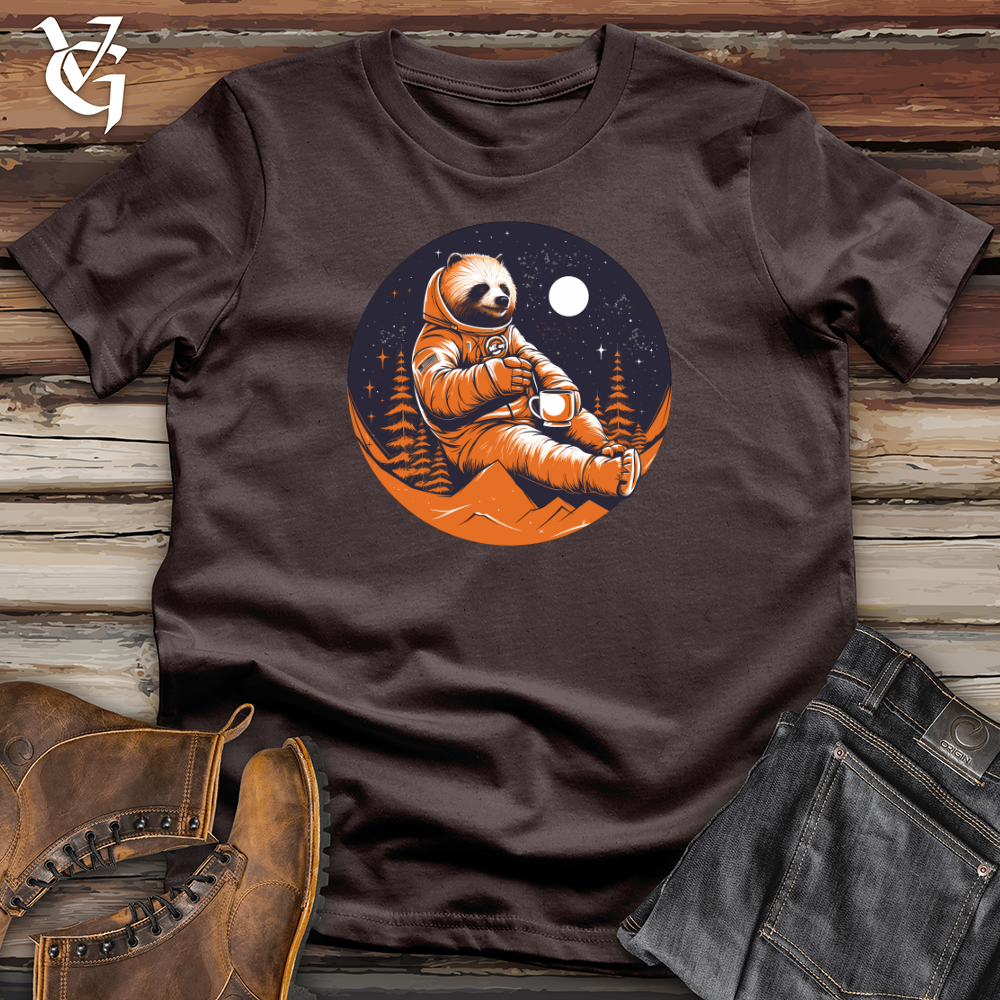 Viking Goods Astro Sloth Drift Softstyle Tee Dark Chocolate / L