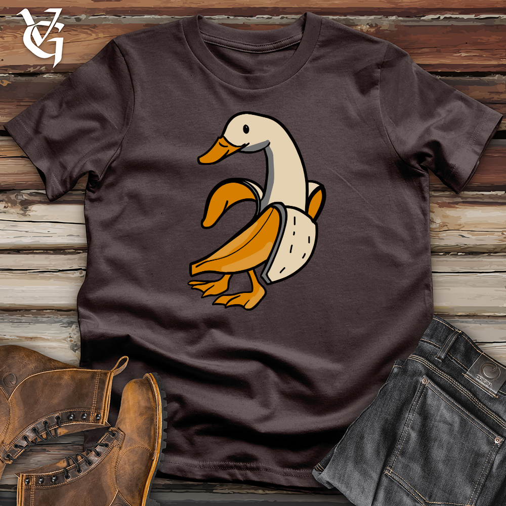 Viking Goods Banana Goose Softstyle Tee Dark Chocolate / L