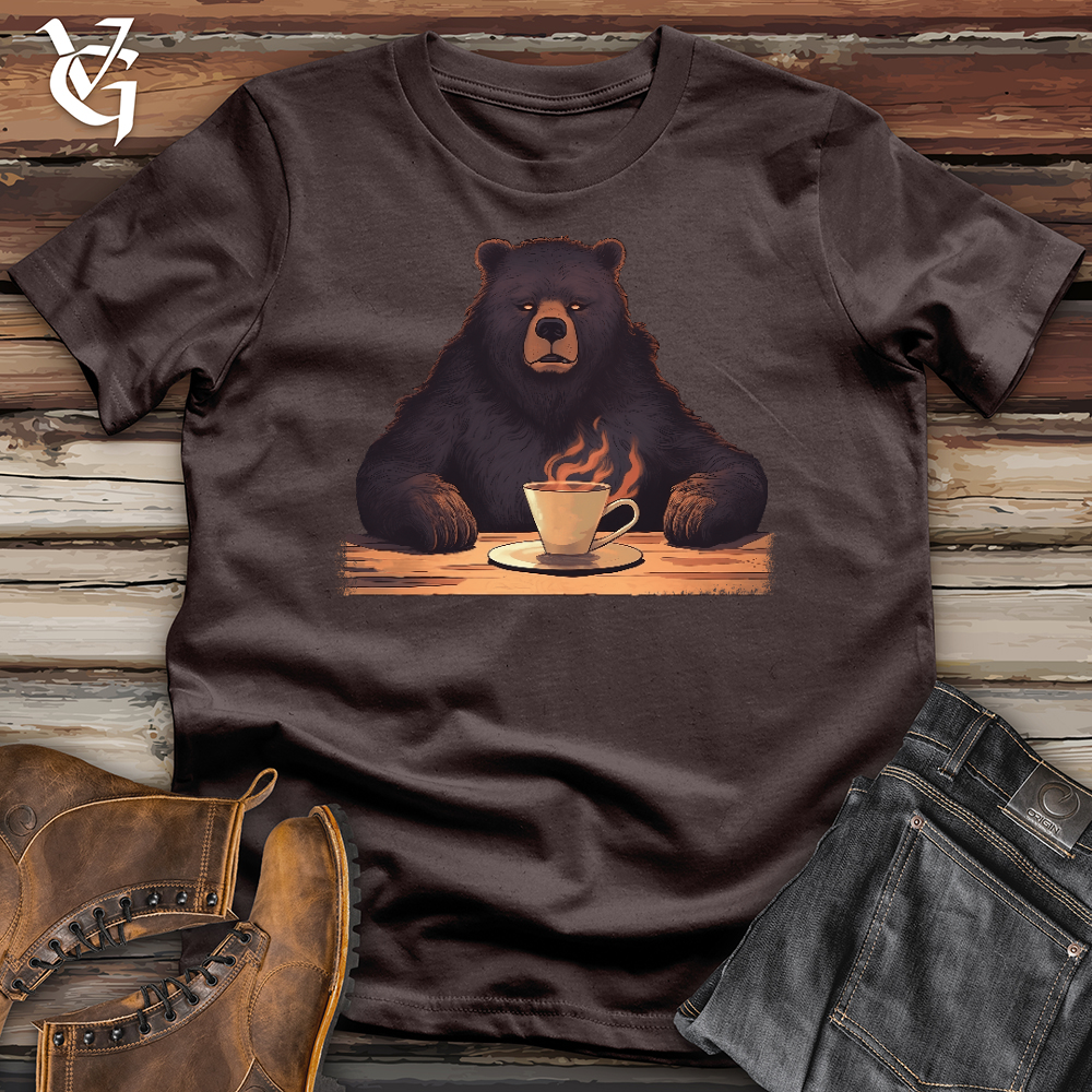 Viking Goods Bear Coffee Cloud Softstyle Tee Dark Chocolate / L