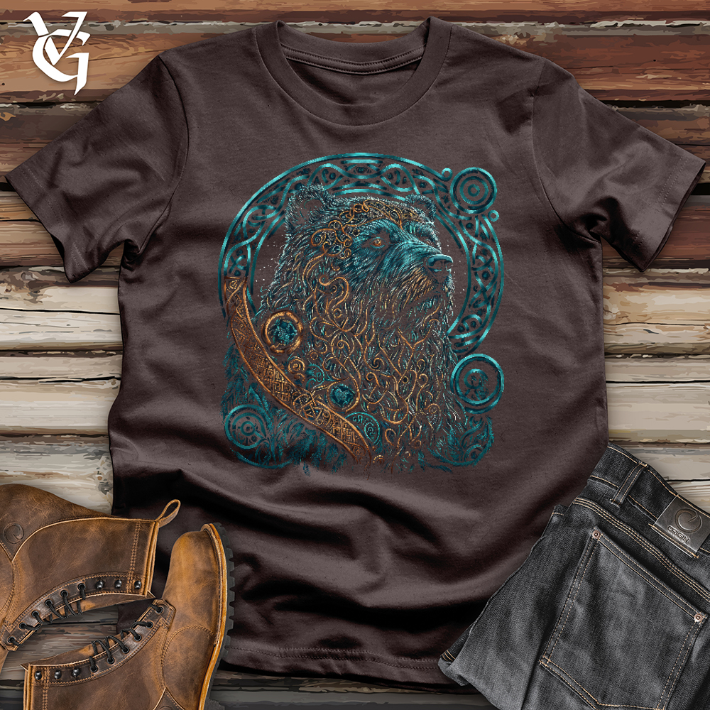 Viking Goods Bear of Wisdom Softstyle Tee Dark Chocolate / L