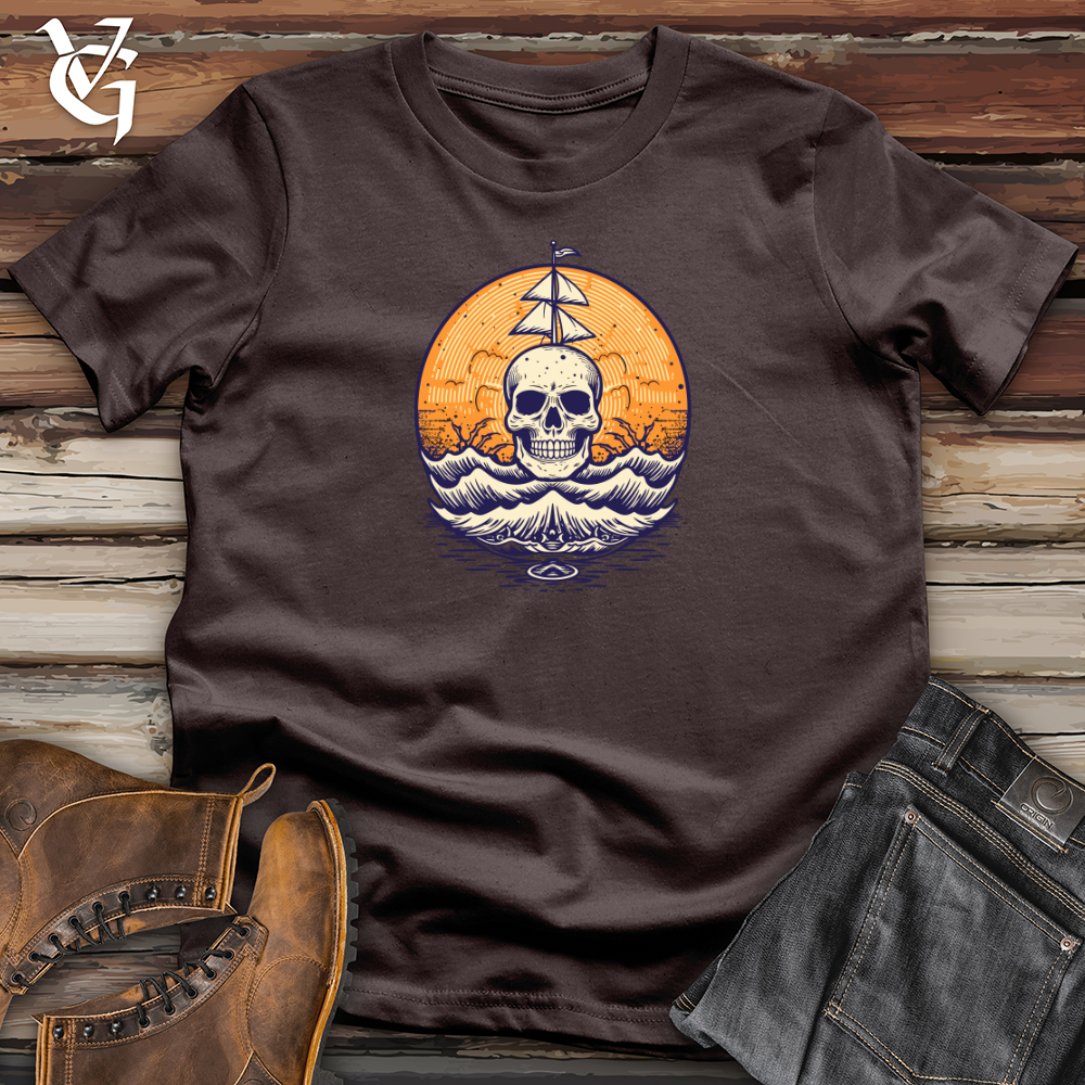 Viking Goods Bold Captain Pineapple Softstyle Tee Dark Chocolate / L