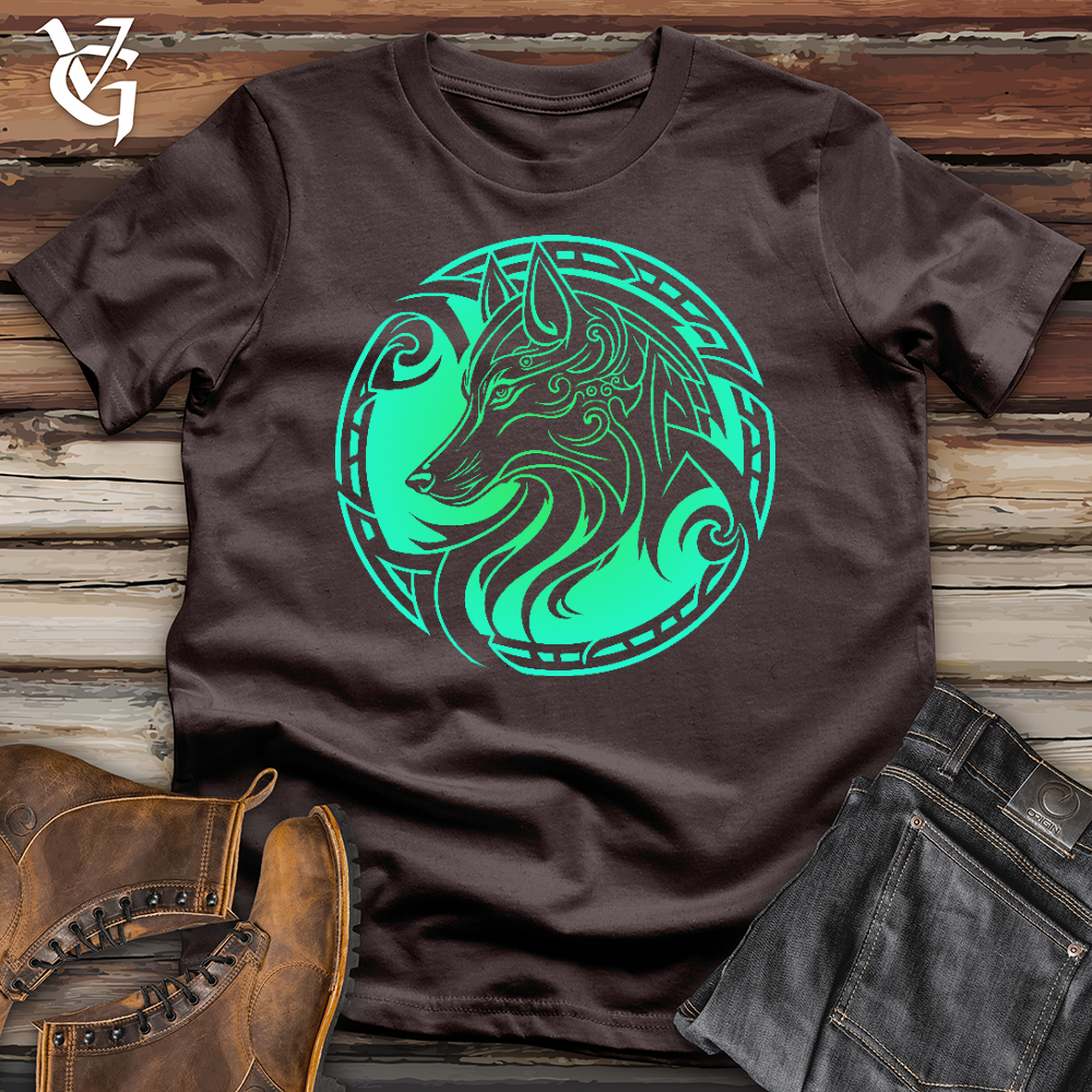 Viking Goods Celtic Wolf Softstyle Tee Dark Chocolate / L