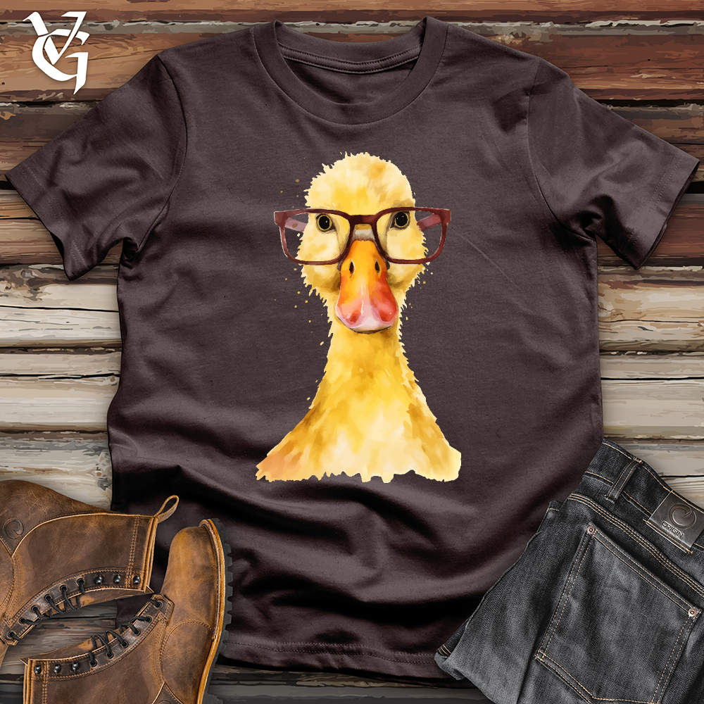 Viking Goods Dr Duck Softstyle Tee Dark Chocolate / L