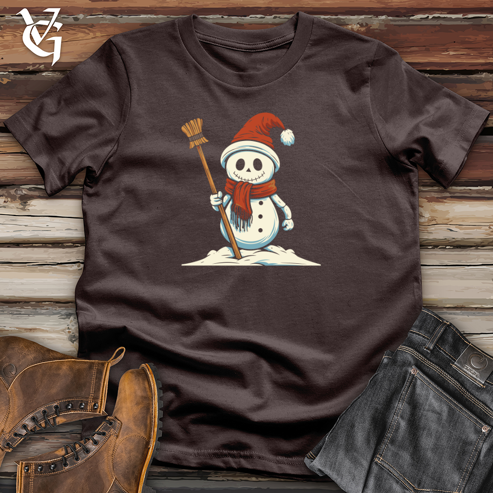 Viking Goods Minimalist Frosty Charm 01 Softstyle Tee Dark Chocolate / L