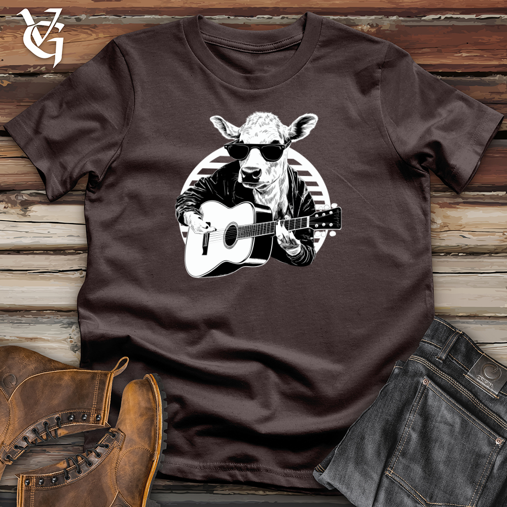 Viking Goods Moozical Cowntender Softstyle Tee Dark Chocolate / L