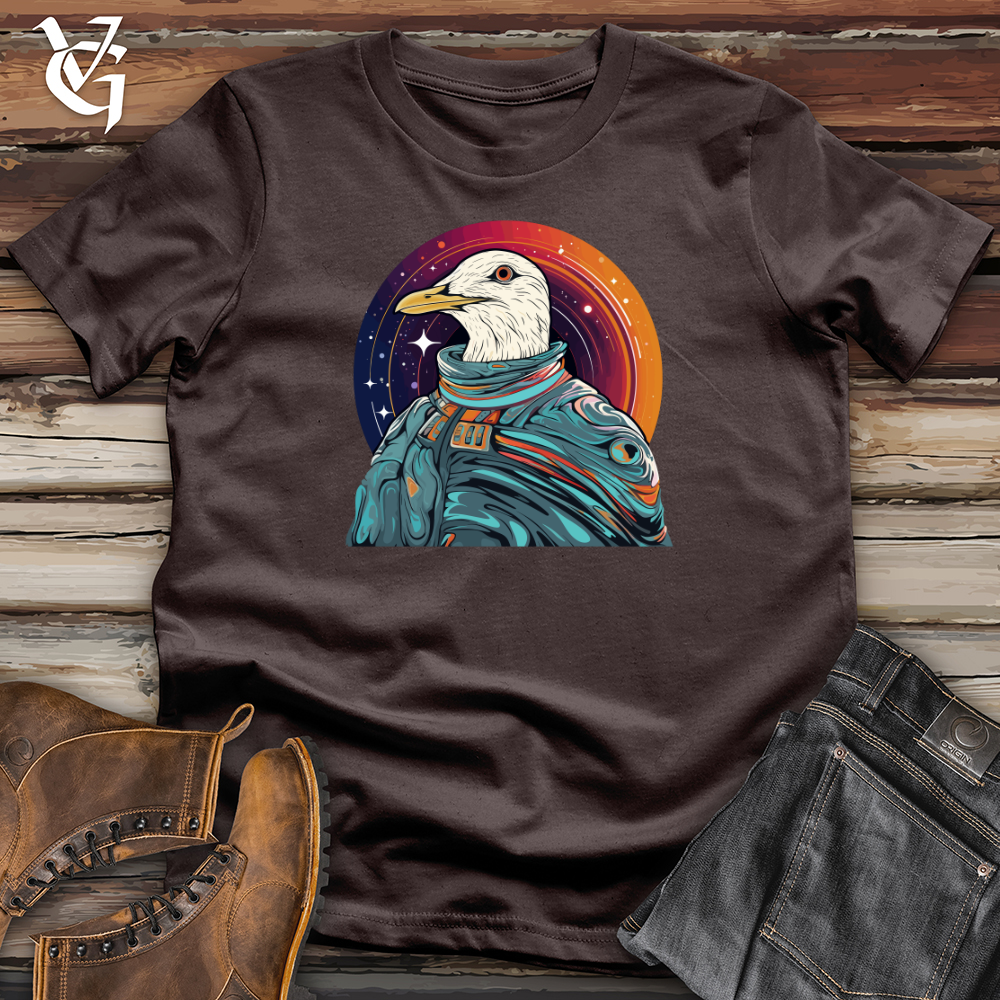 Viking Goods Sea Gull Astronaut Odyssey Softstyle Tee Dark Chocolate / L